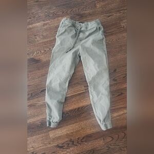 Men's Olive Green Jogger Pants